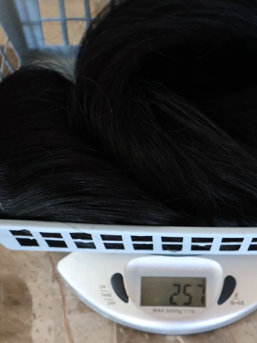 NEW 12A grade human hair genius weft level #1 black 22
